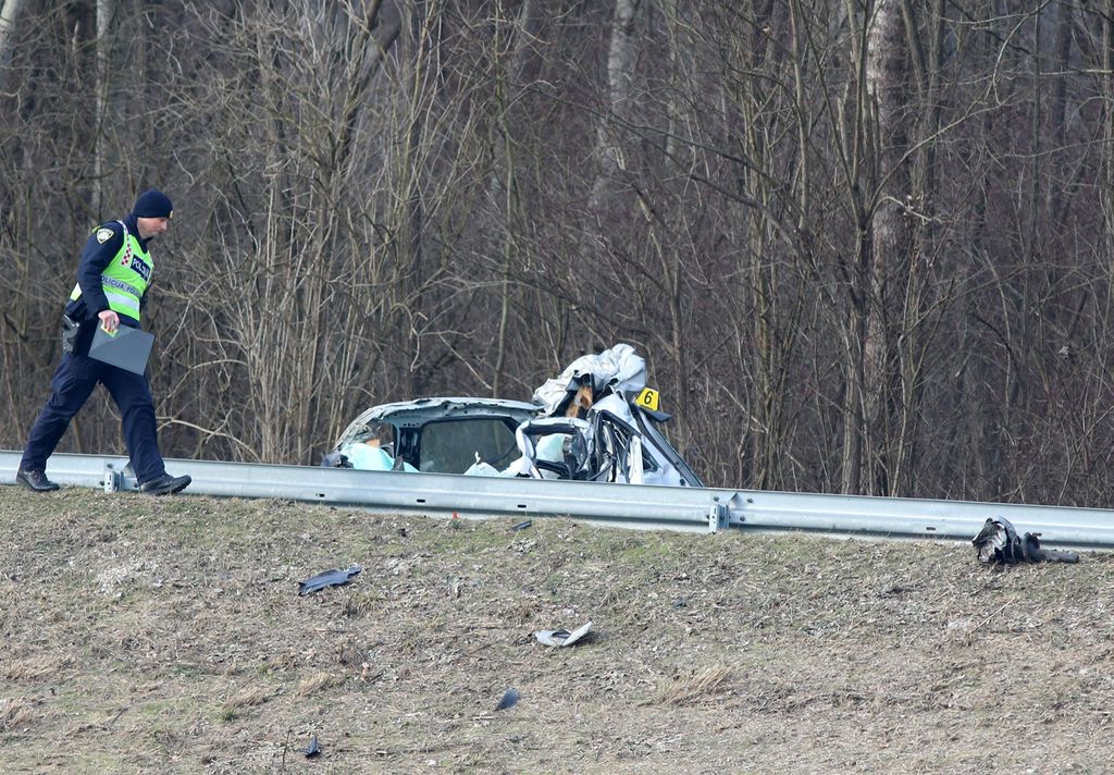 Sudar kamiona i automobila na sjeveru Hrvatske - 6