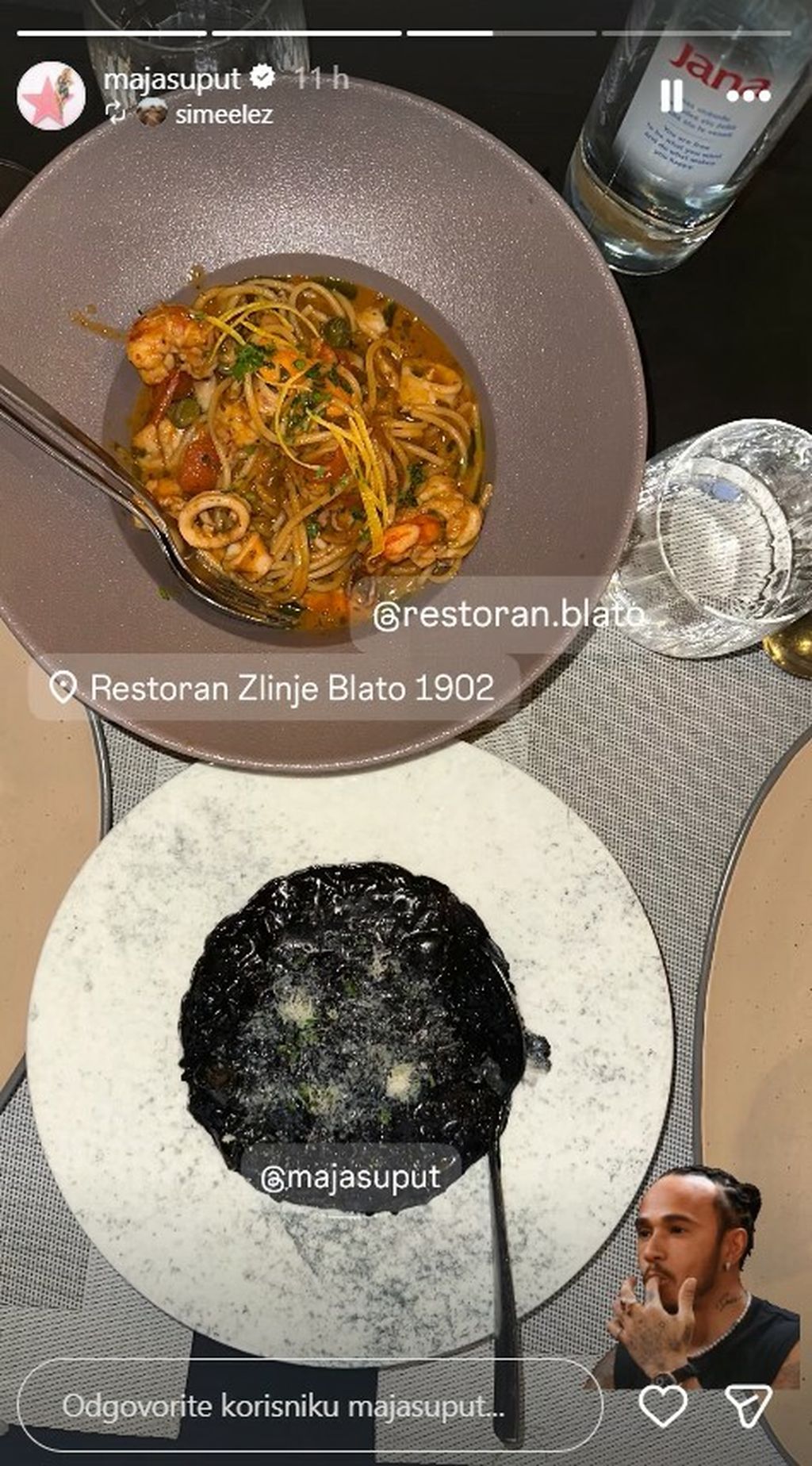 Šime Elez, Maja Šuput