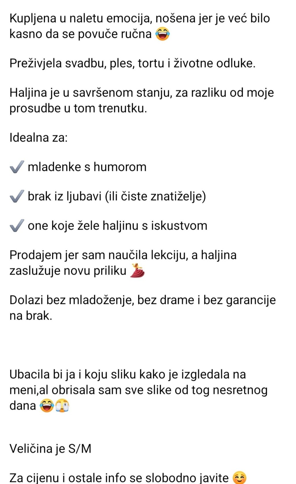 Oglas je izazvao lavinu oduševljenja