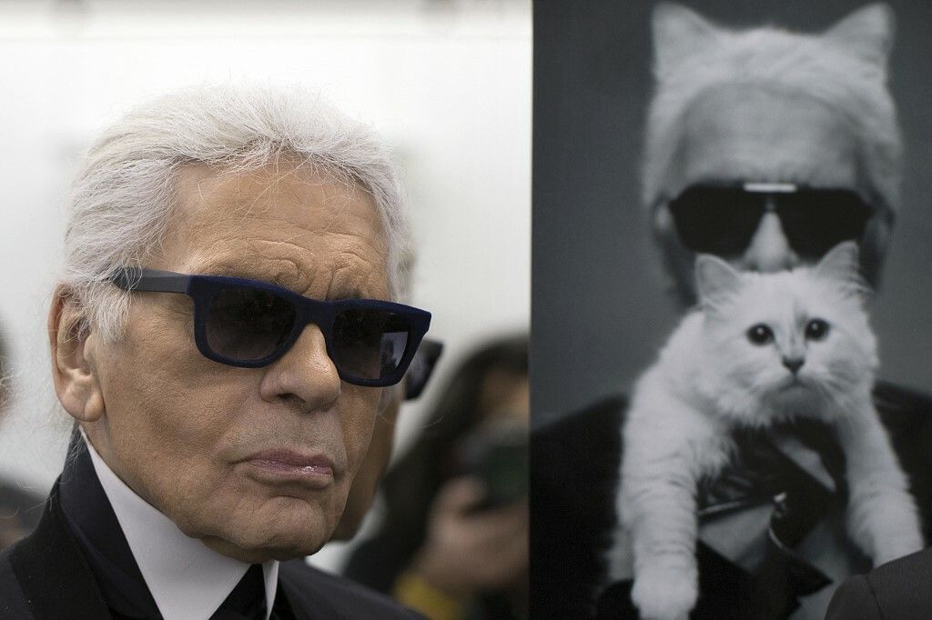 Karl Lagerfeld i Choupette - 3