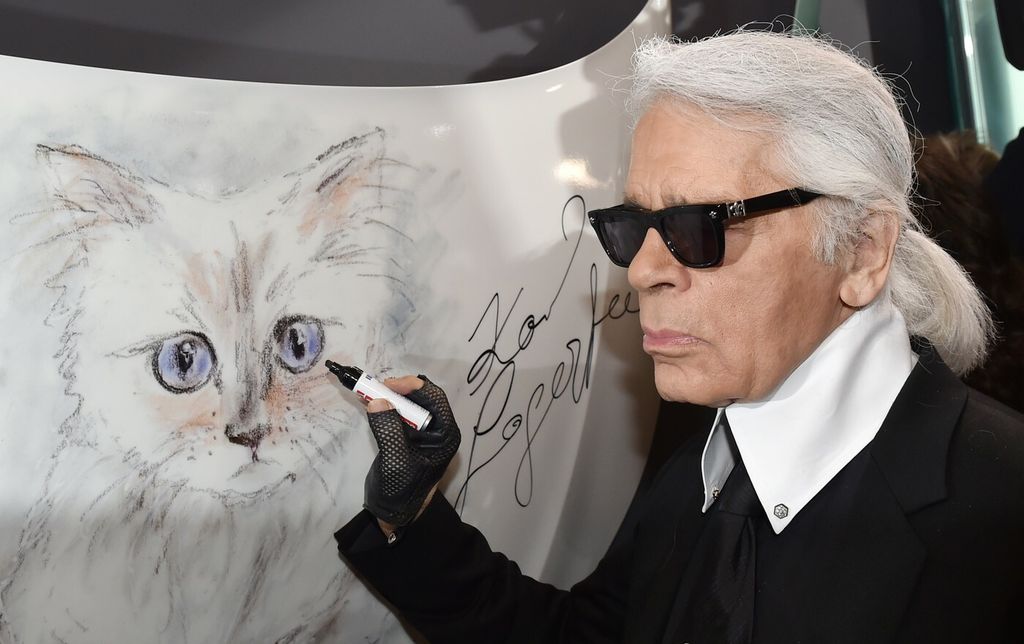 Karl Lagerfeld i Choupette - 4