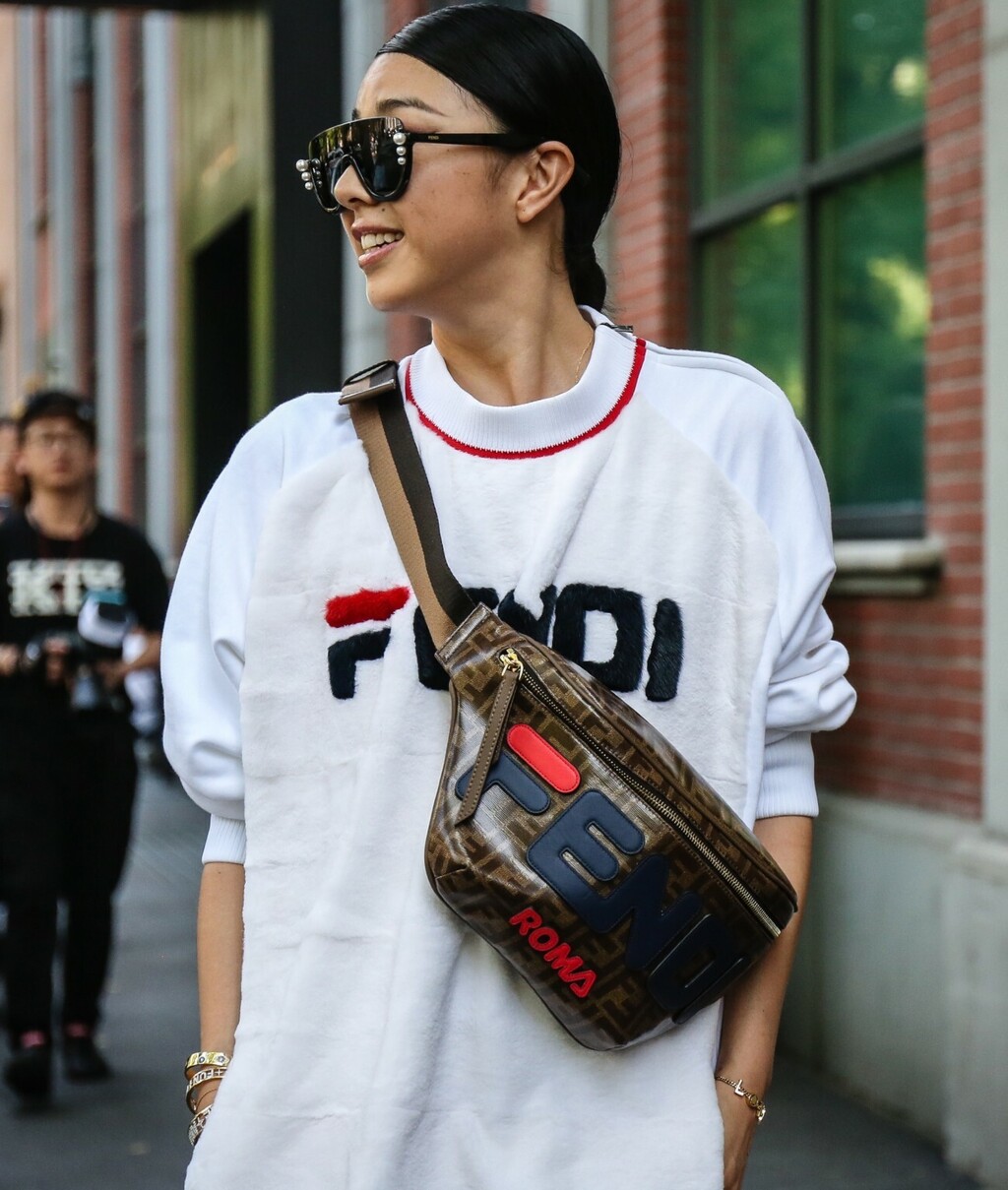 Sweatshirt u street style izdanju s Tjedna mode