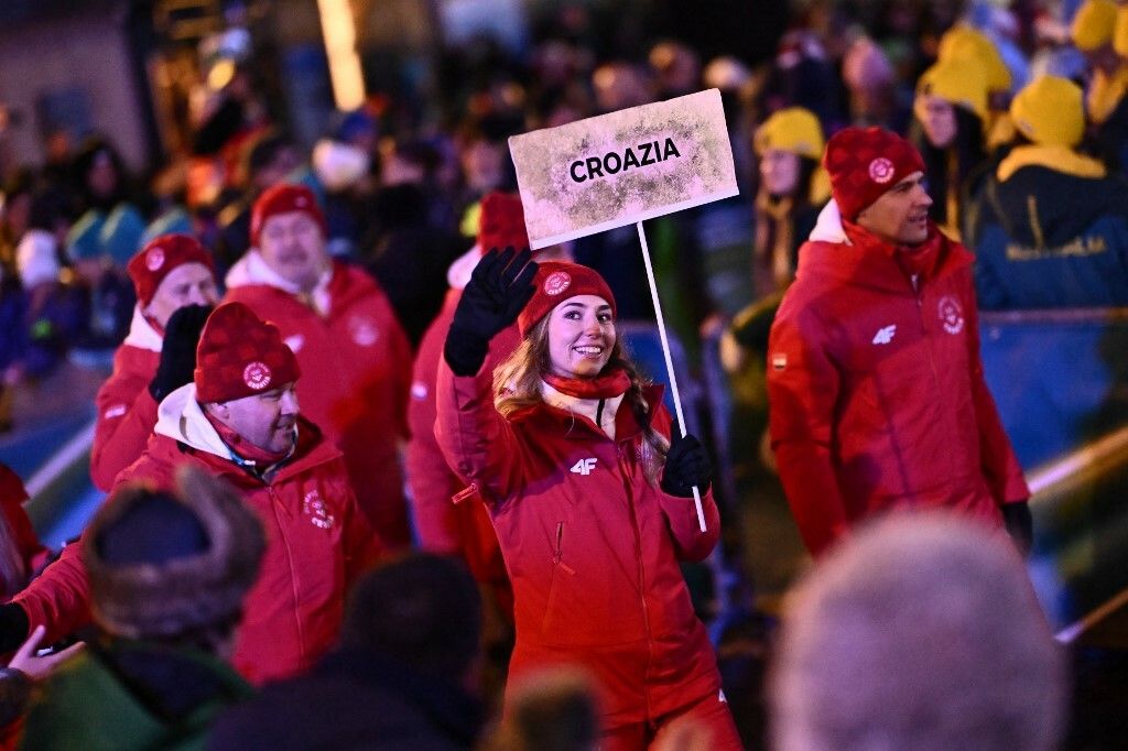 Hrvatski olimpijci na otvaranju ZOI