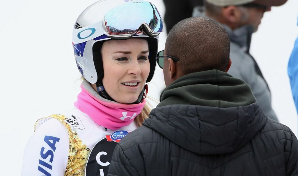 Lindsey Vonn i Kenan Smith