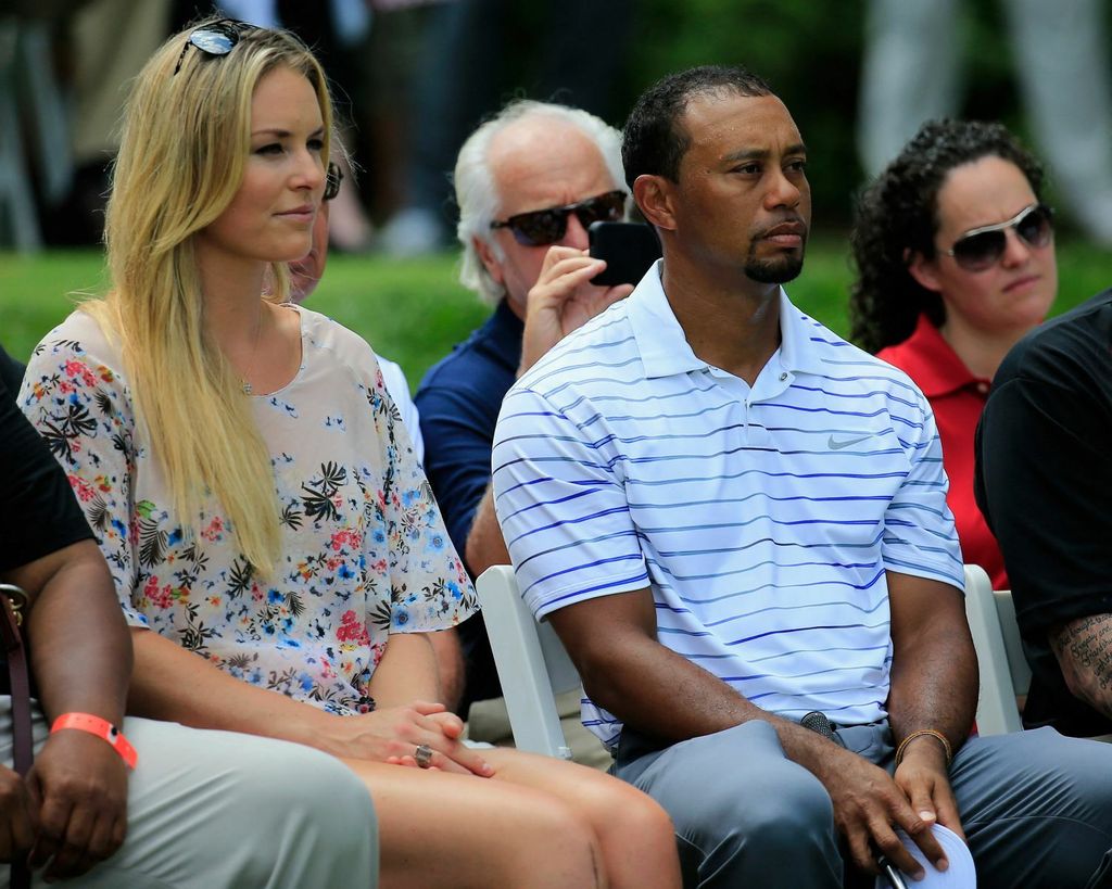 Lindsey Vonn i Tiger Woods