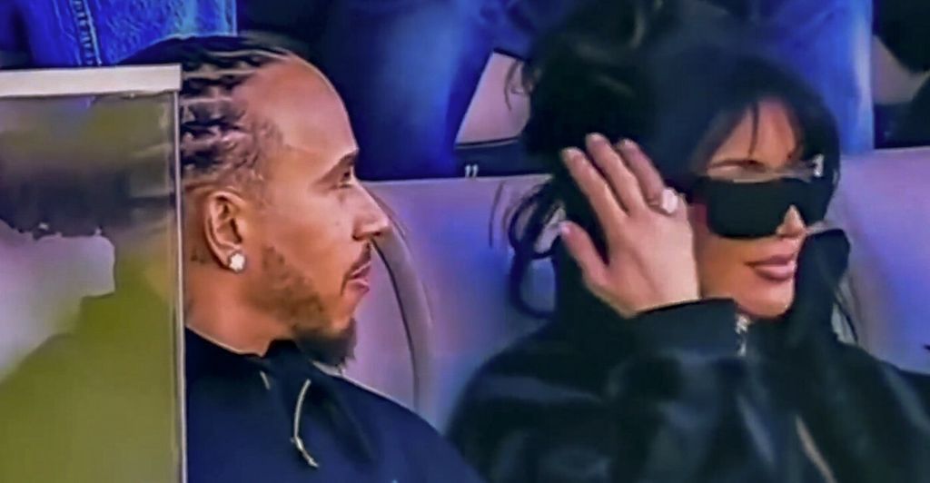 Lewis Hamilton, Kim Kardashian