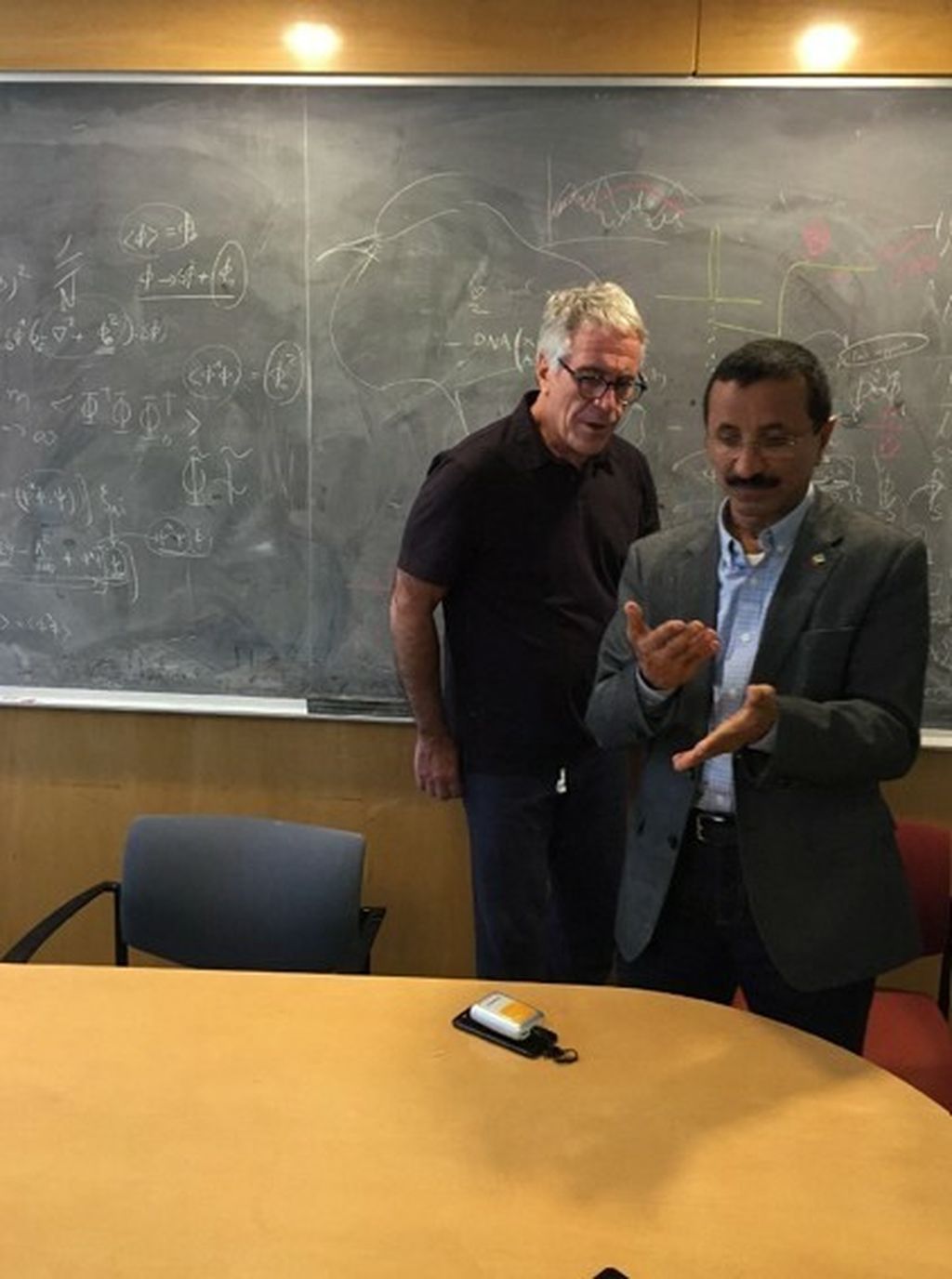 Ahmed bin Sulayem i Jeffrey Epstein