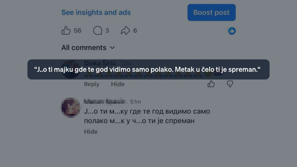 Prijetnje smrću Penavi