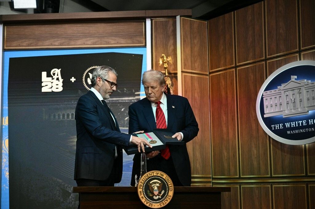 Casey Wasserman i Donald Trump