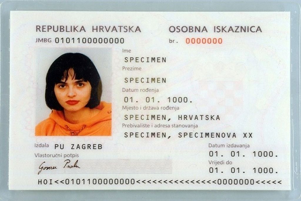 Osobna iskaznica, ilustracija