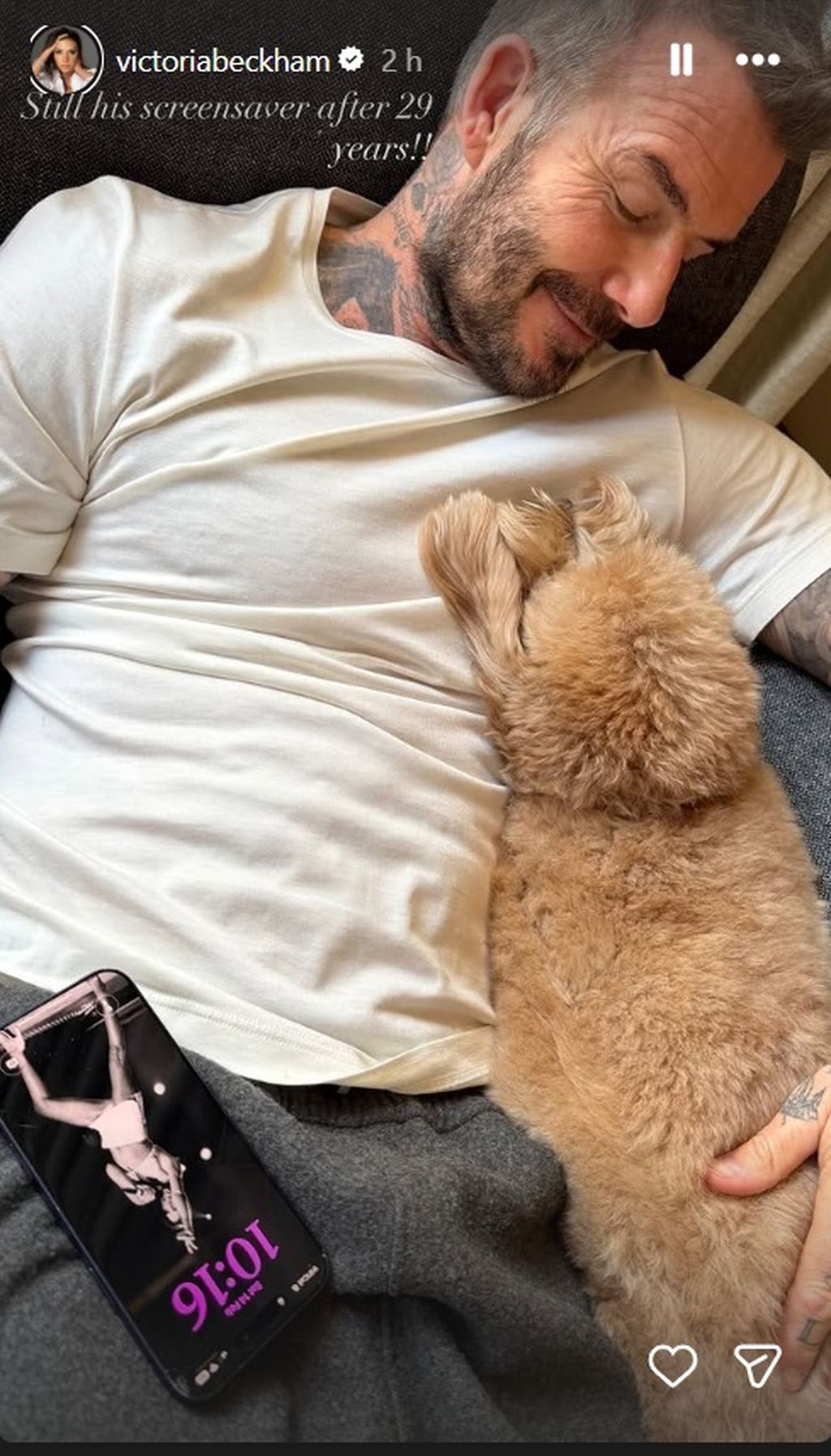 Victoria i David Beckham na Instagramu - 3