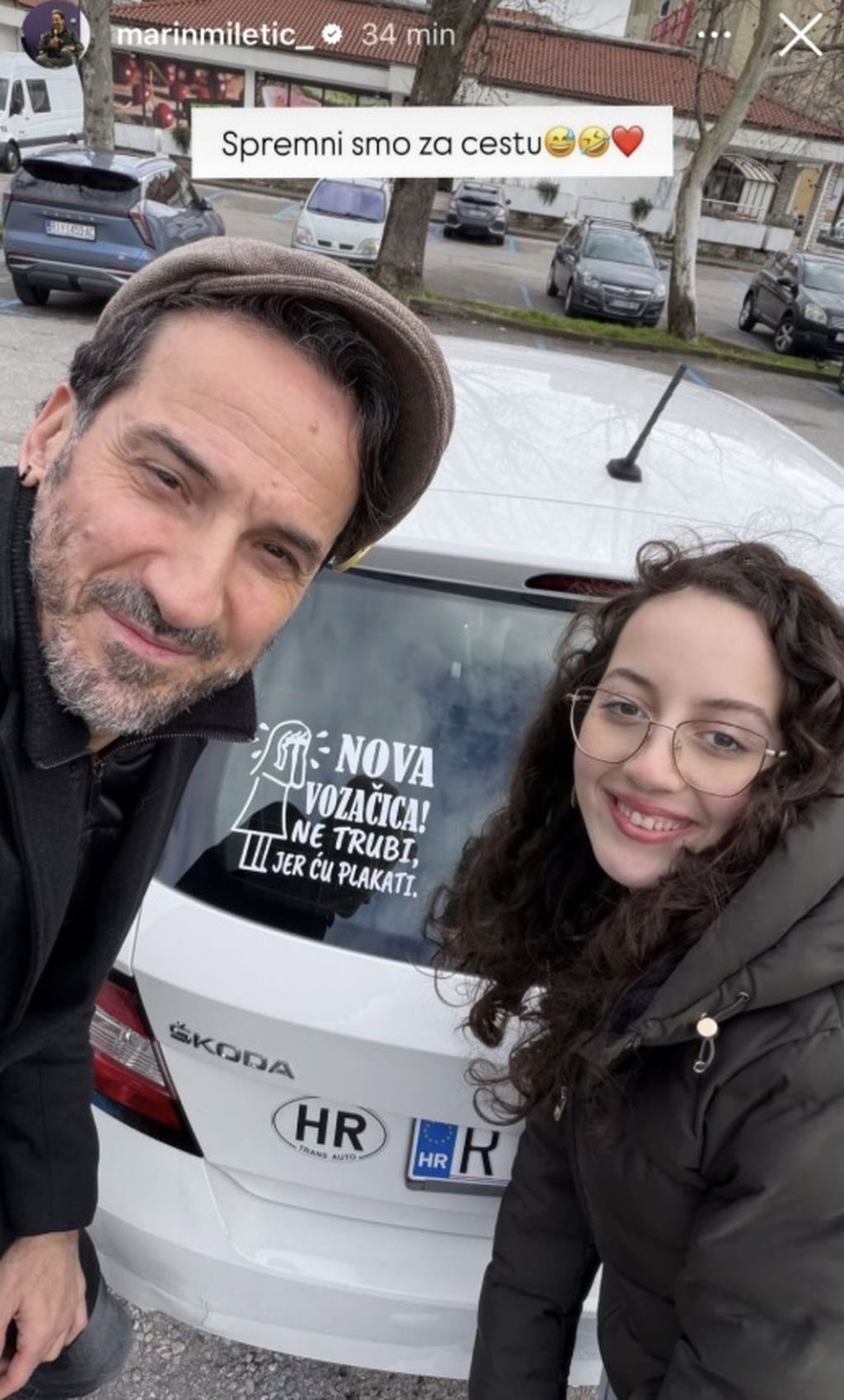 Marin Miletić i kći Lucija