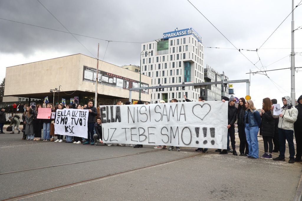 Prosvjed u Sarajevu - 2