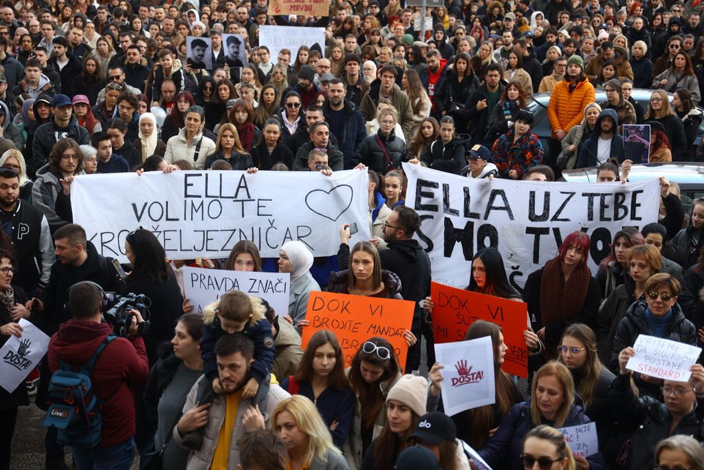 Prosvjed u Sarajevu - 2