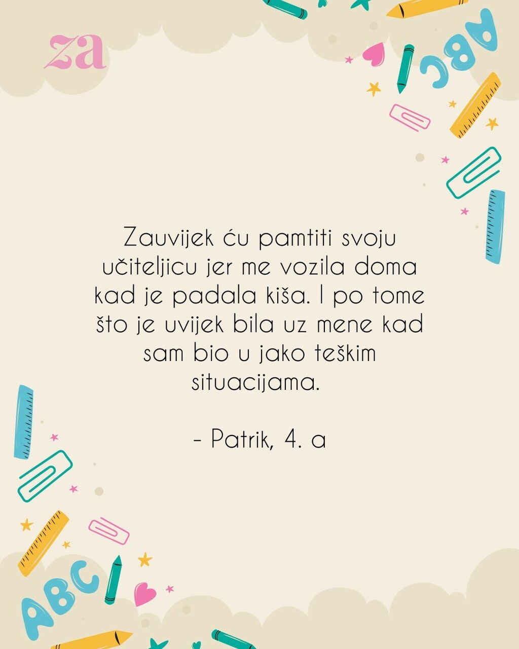 Citati 4. a Mihaele Koren