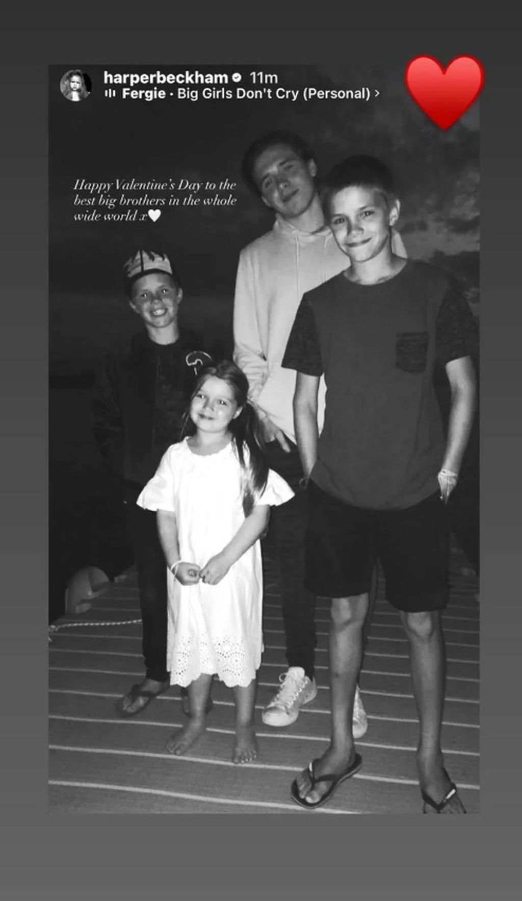 Romeo Beckham na Instagramu - 1