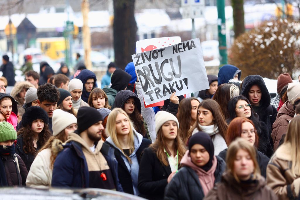 Prosvjed u Sarajevu