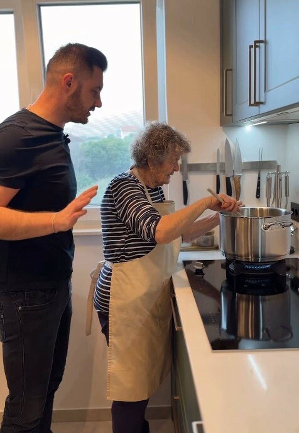 Stjepan Vukadin i baka njegove supruge