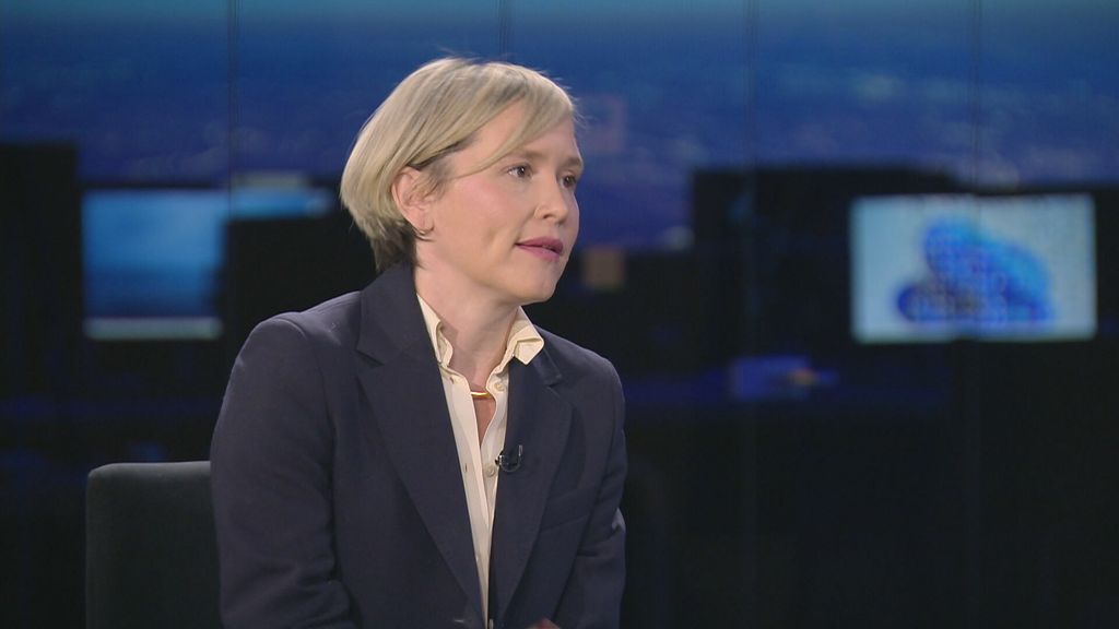 Ivana Kekin i voditelji Dnevnika Nove TV