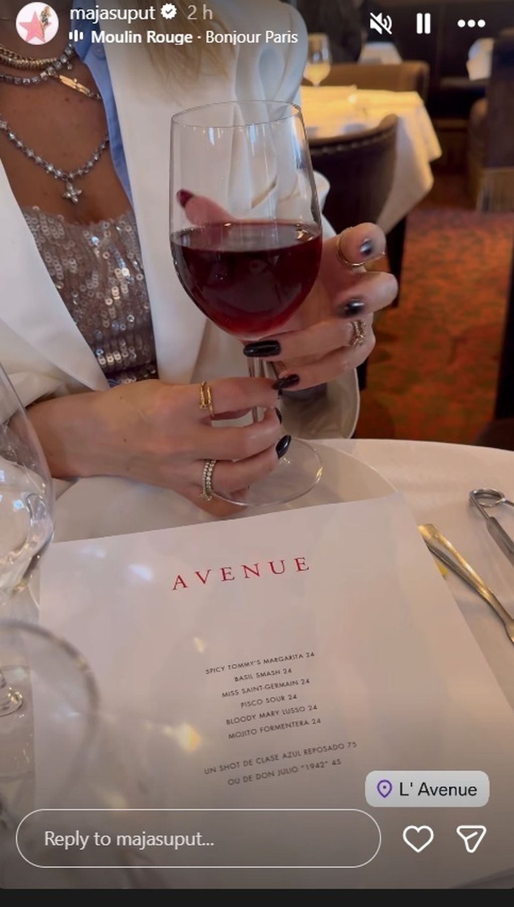 Maja Šuput na Instagramu - 2