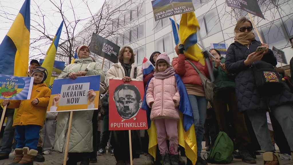 Skup podrške Ukrajini uoči četvrte godišnjice ruske invazije - 4