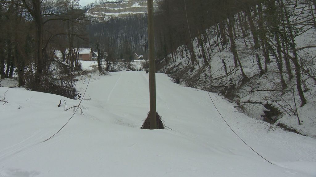 Mećava na sjeveru Hrvatske