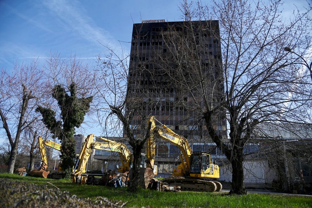 Pripreme za rušenje Vjesnika - 3