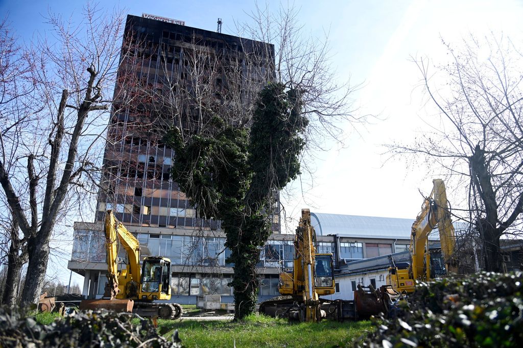 Pripreme za rušenje Vjesnika - 3