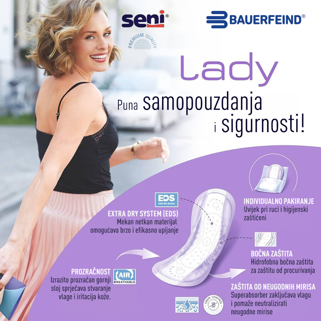 Seni Lady ulošci za inkontinenciju