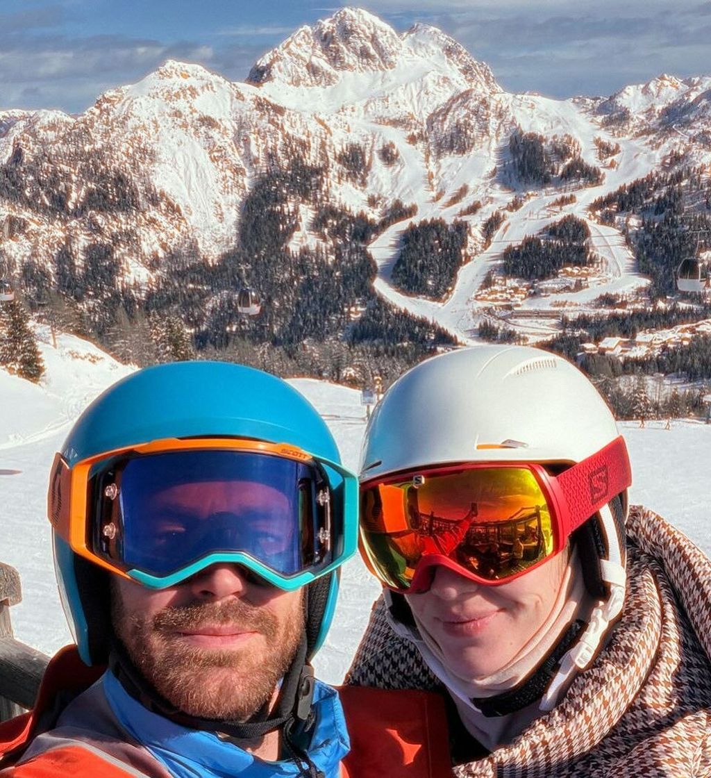 Momčilo Otašević i sestra Sanja