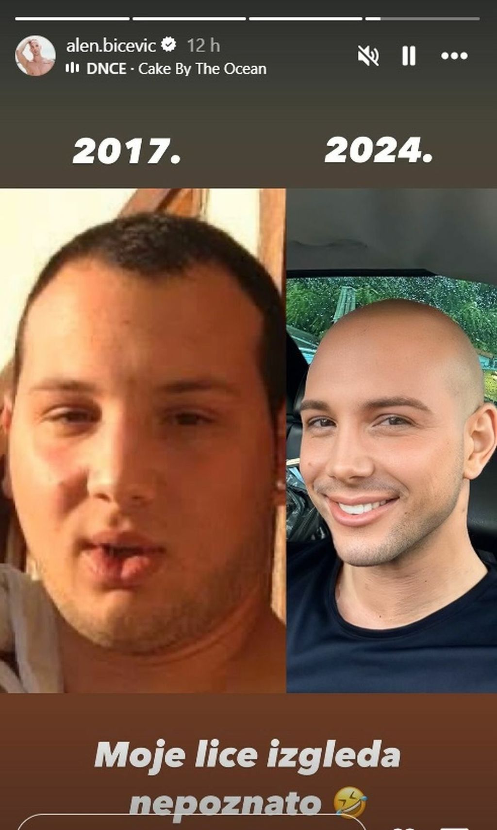 Alen Bičević na Instagramu