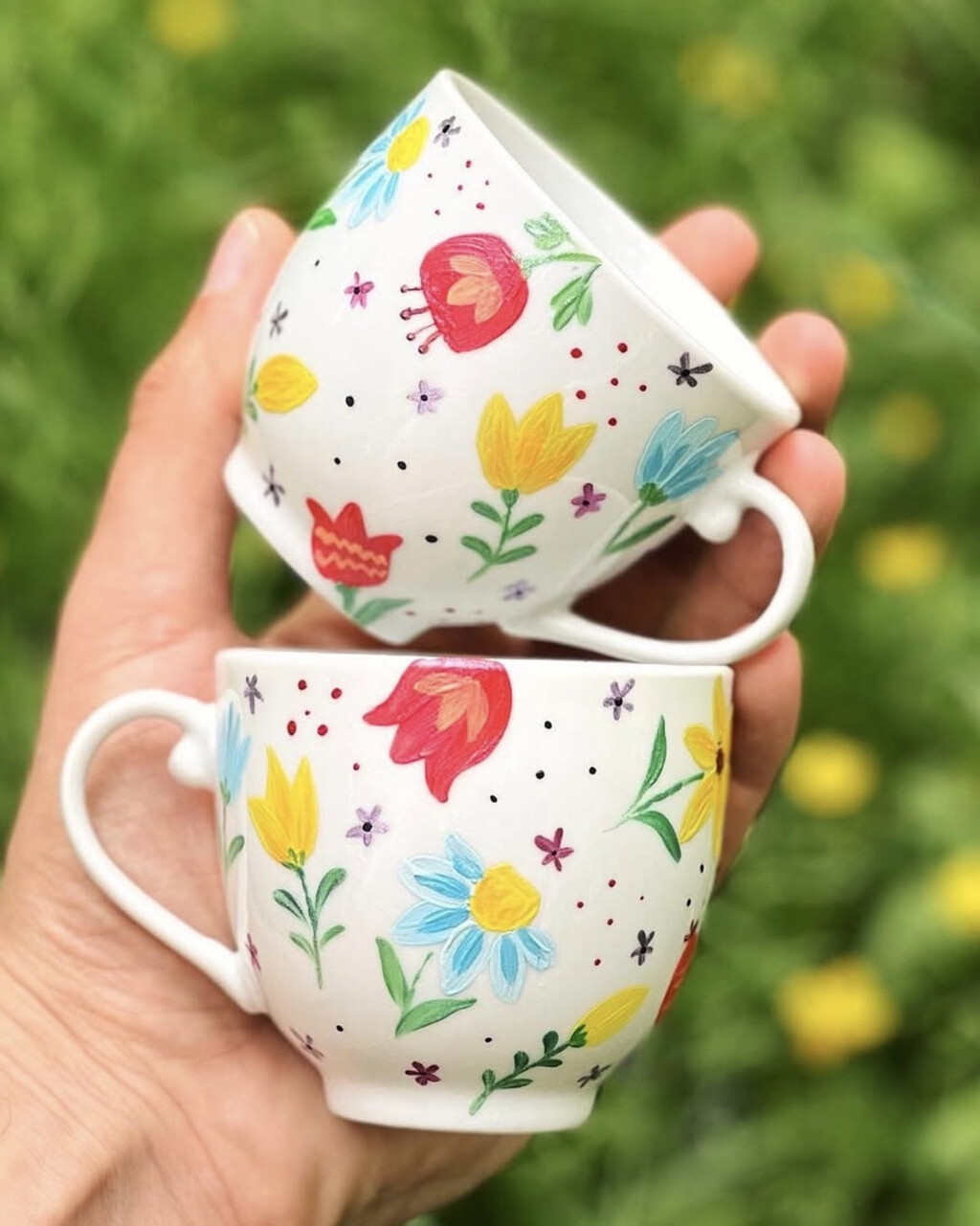 Brend Porcelanija ima prelijepo oslikane šalice i ostalo posuđe - 1