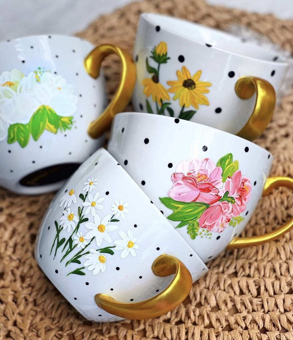 Brend Porcelanija ima prelijepo oslikane šalice i ostalo posuđe - 9