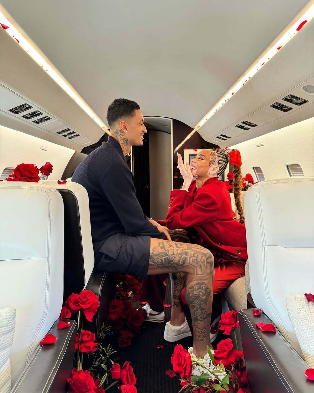Winnie Harlow, Kyle Kuzma