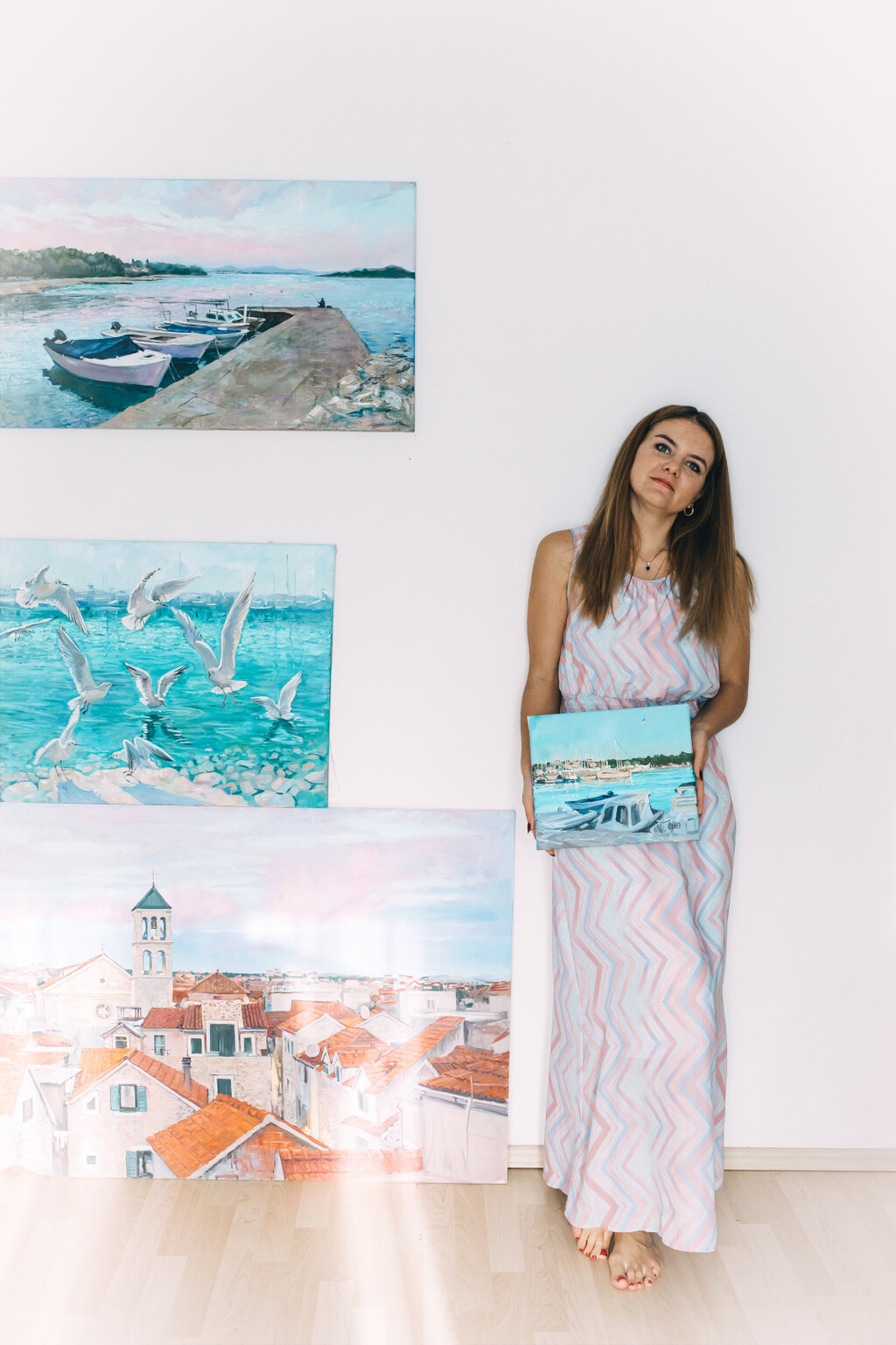 Ksenia Noryk, umjetnica iz Ukrajine, već tri i pol godine živi u Hrvatskoj - 16