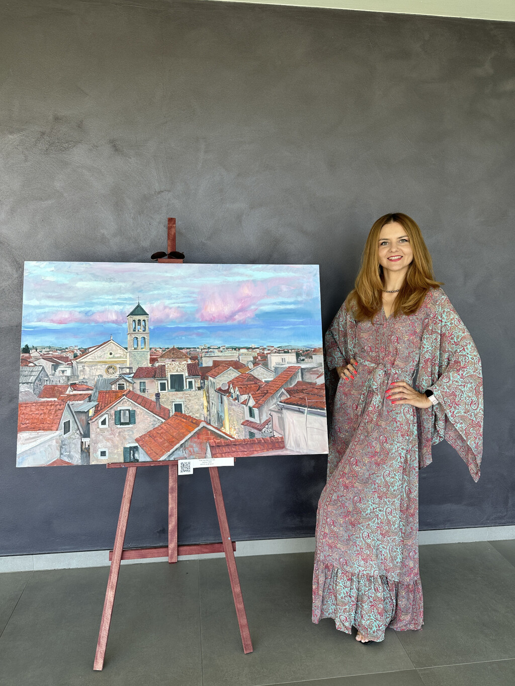 Ksenia Noryk, umjetnica iz Ukrajine, već tri i pol godine živi u Hrvatskoj