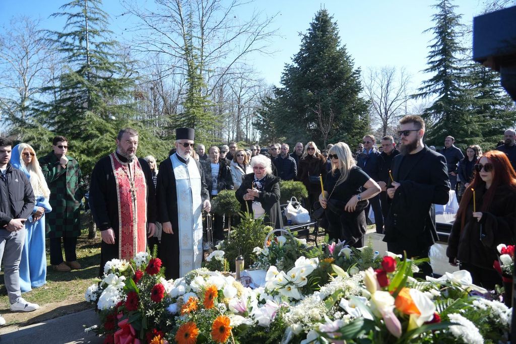 Prva godišnjica smrti Saše Popovića