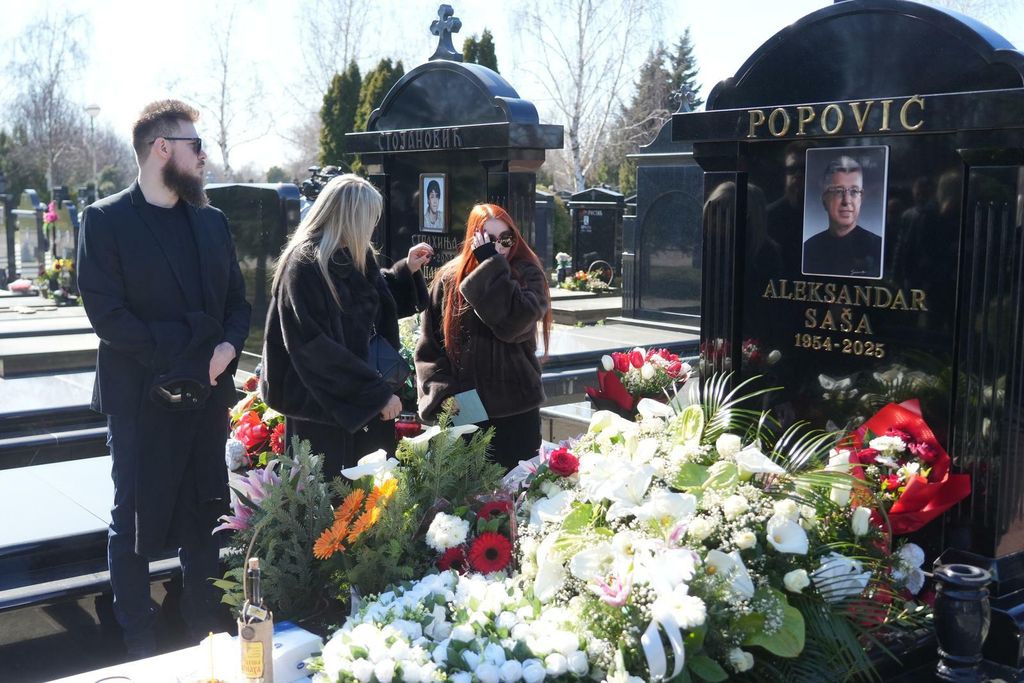 Prva godišnjica smrti Saše Popovića