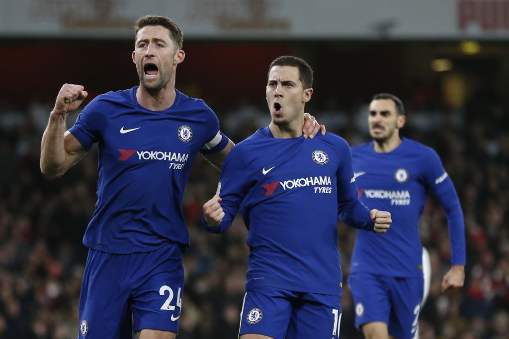 Chelsea slavi pogodak (Foto: AFP)