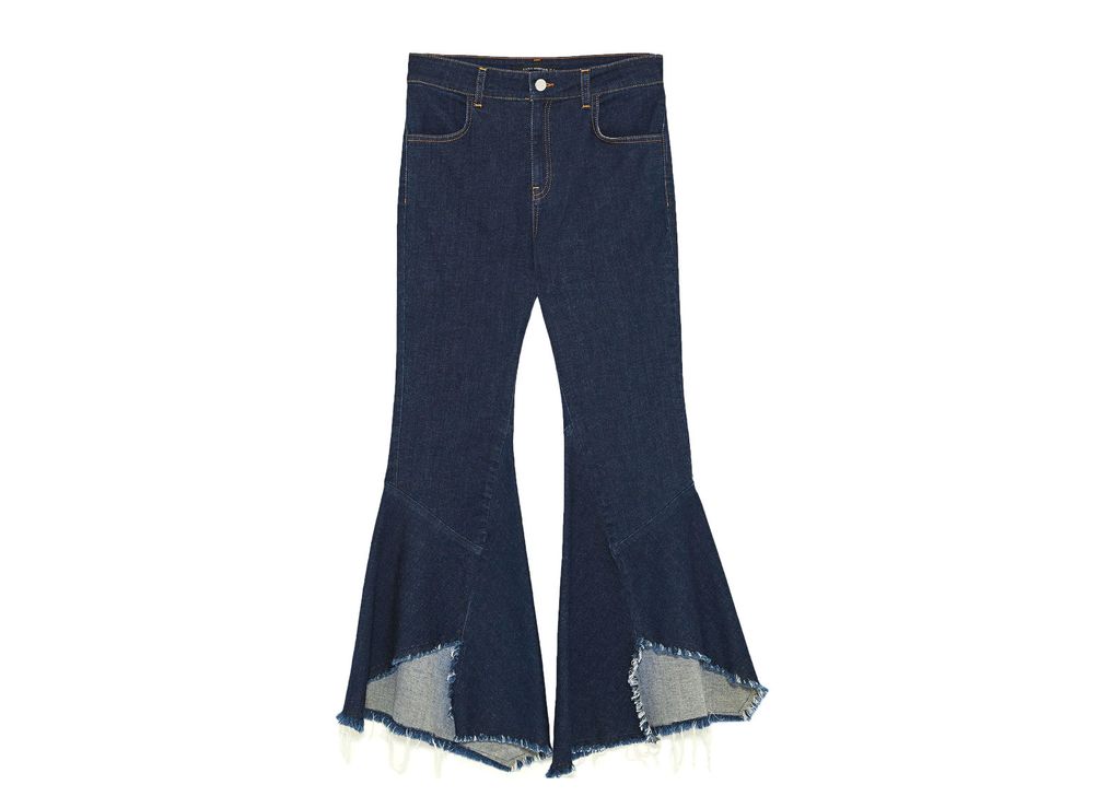 Traperice zvonolikog kroja s prošivima (Foto: Zara)