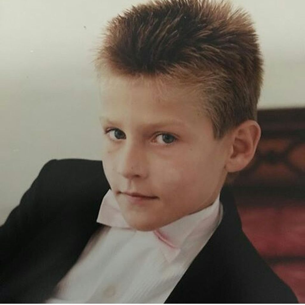 Stipe Miočić kao dječak (Obiteljski album Bojana Miočića)