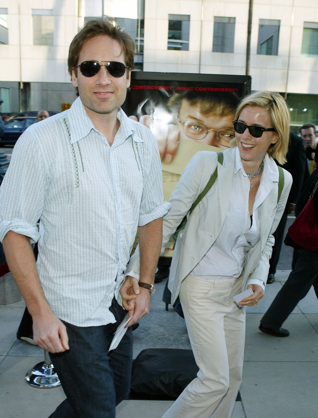 David Duchovny i Tea Leoni (Foto: AFP)