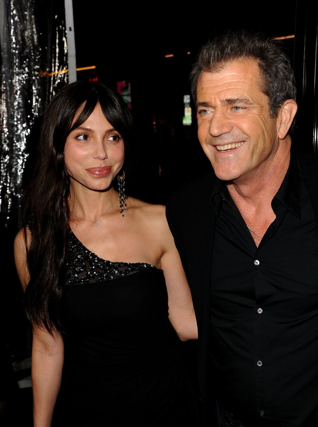 Mel Gibson i Oksana (Foto: AFP)
