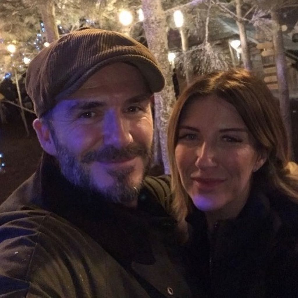 David i Joanne Beckham (Foto: Instagram)