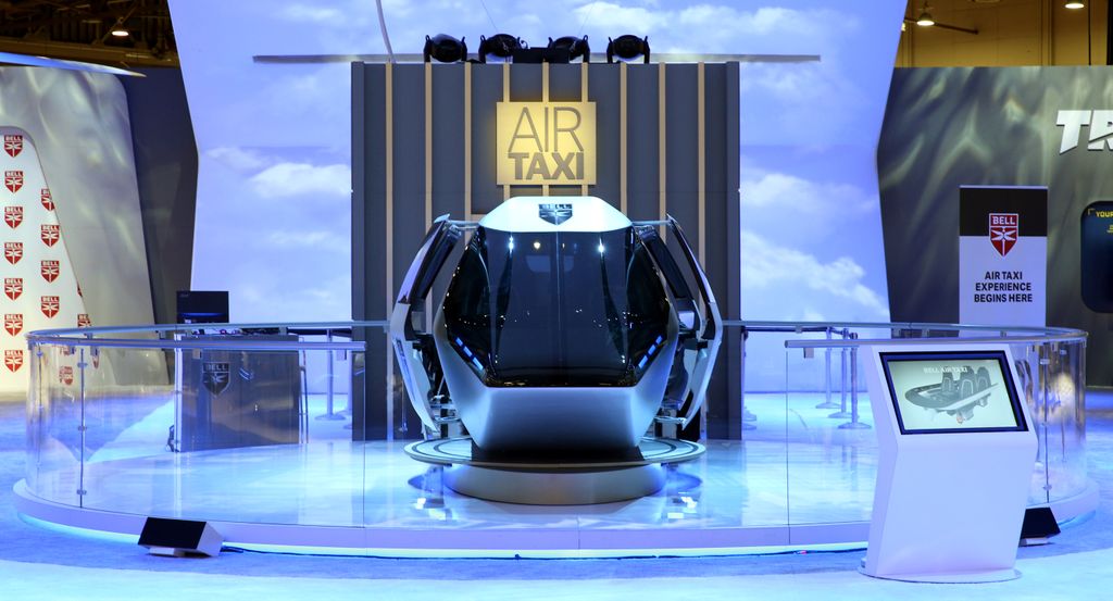 Leteći taksi Bell Nexus (Foto: Screenshot/Bell Nexus)