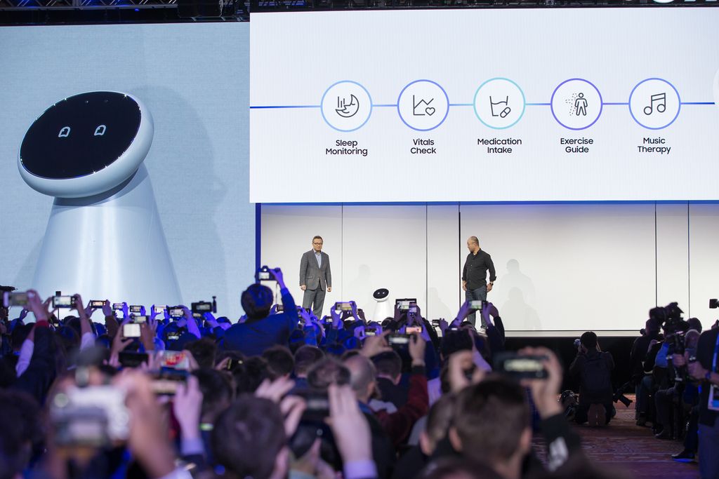 Samsung na CES 2019. (Foto: Samsung)