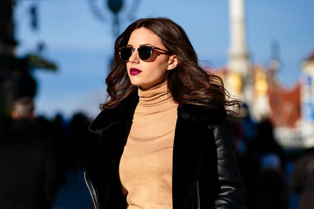 Lijepa Lucija u zimskoj street style kombinaciji