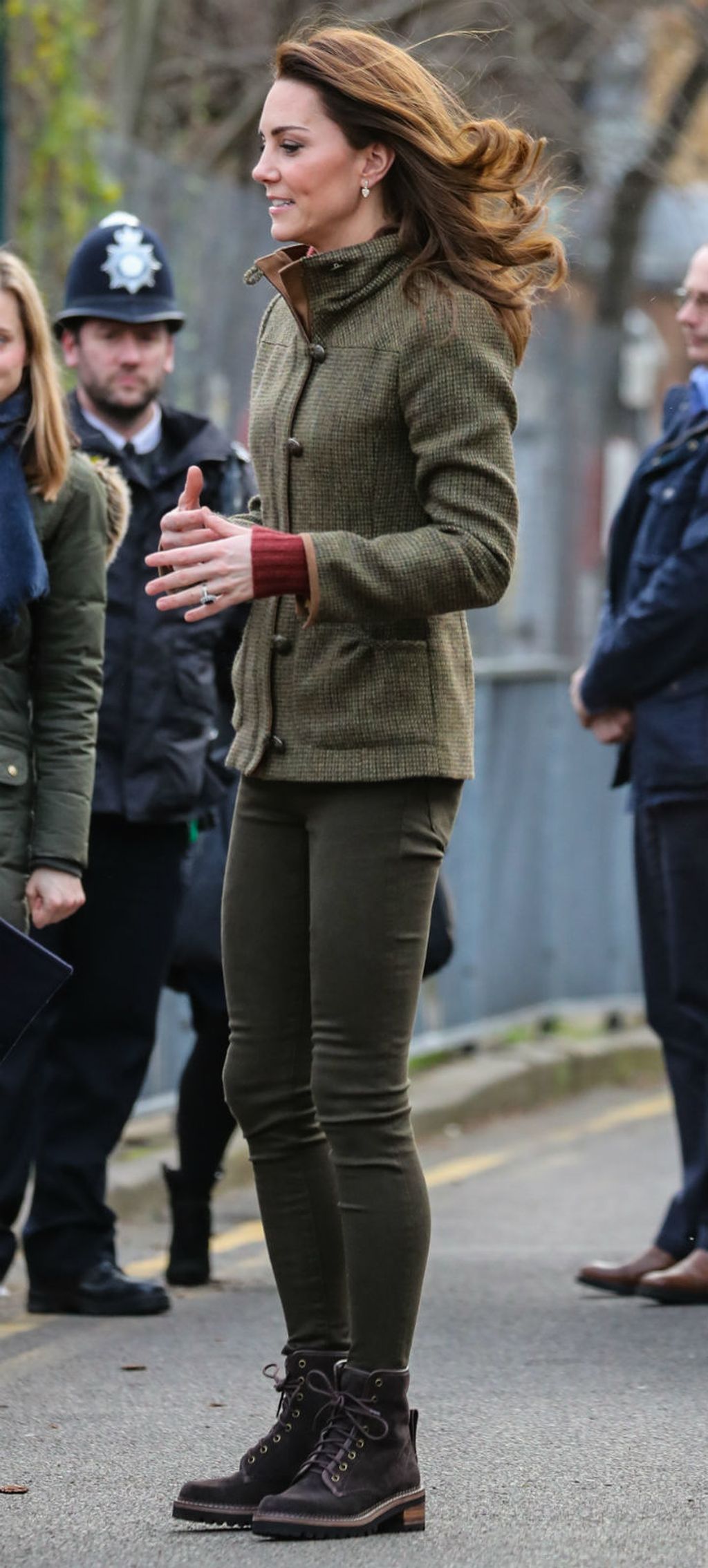 Catherine Middleton u gležnjačama brenda See by Chloe