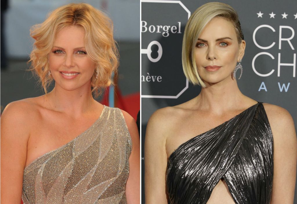 Charlize Theron prije 10 godina i danas