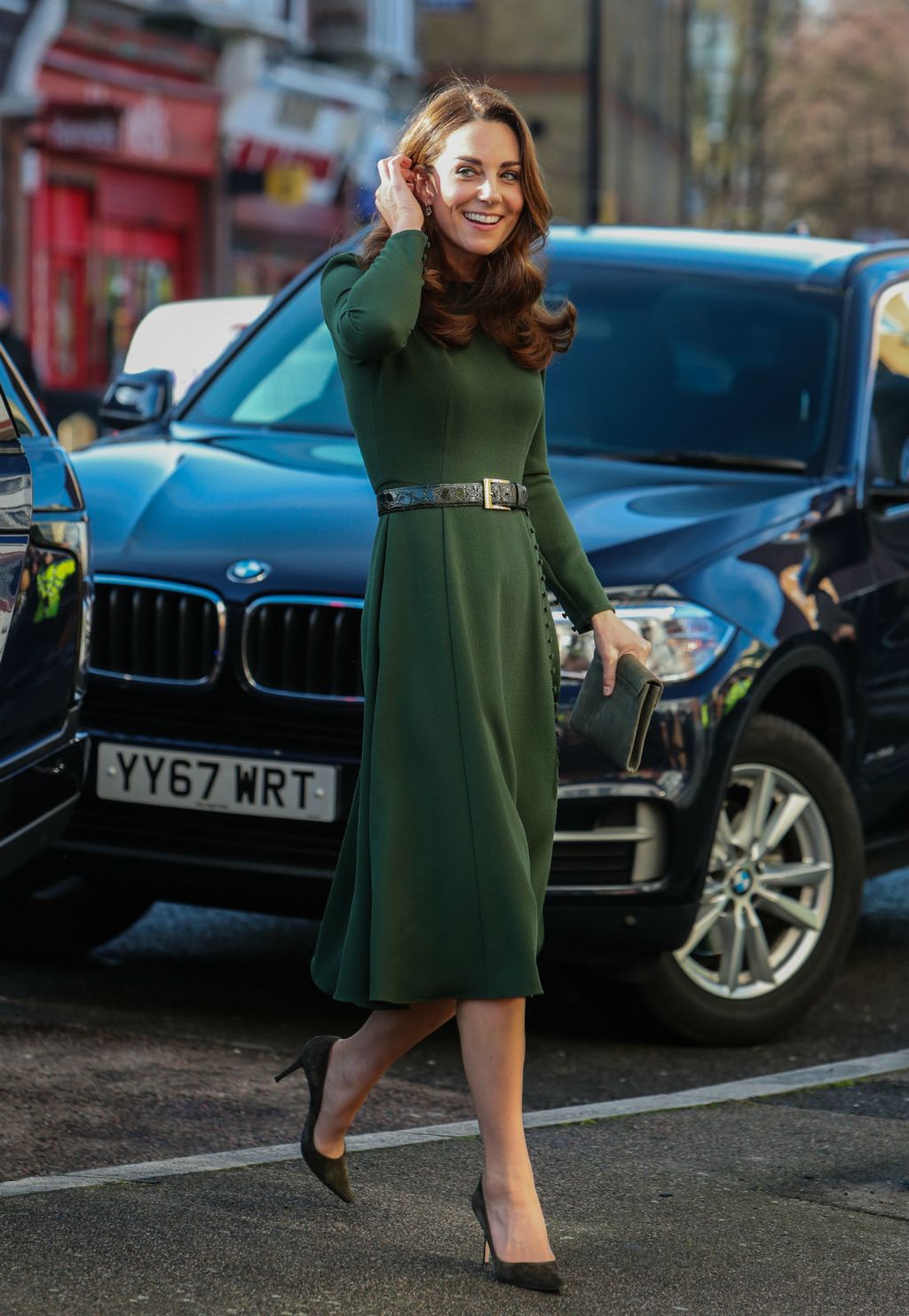 Catherine Middleton u zelenoj haljini - 4